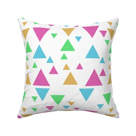 Triangle Splash Cushion Cover