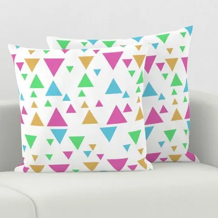 Triangle Splash Cushion Cover