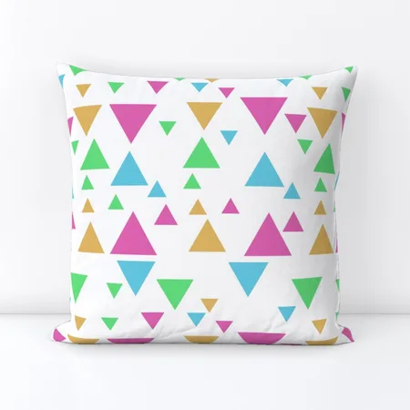 Triangle Splash Cushion Cover