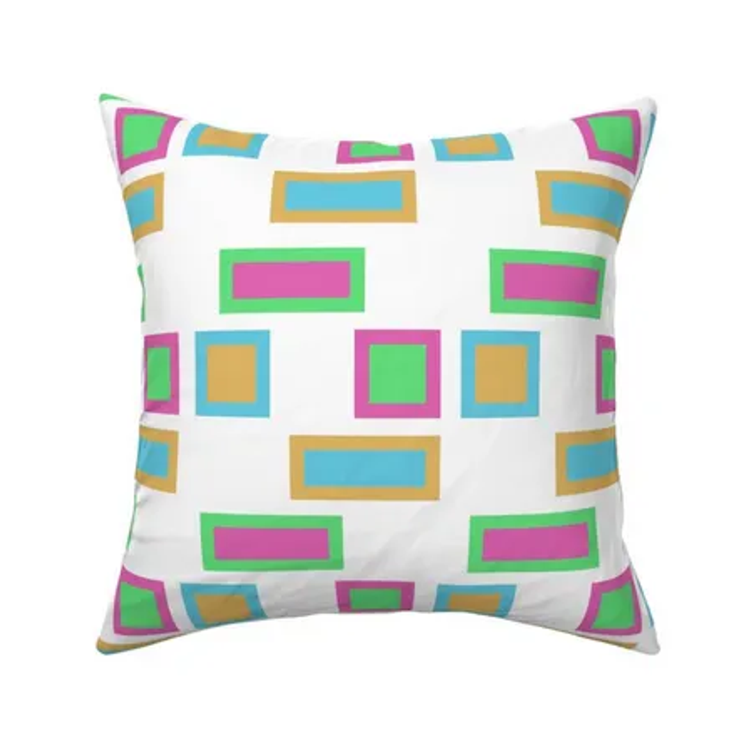 Layered frames cushion cover