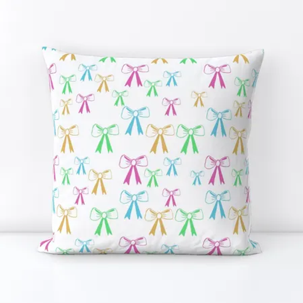 Ribbon Decal cushion cover